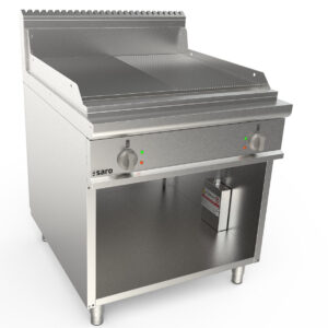 SARO Elektrogriddleplatte, Standg., 1/2+1/2, LQ/FTG4BAM