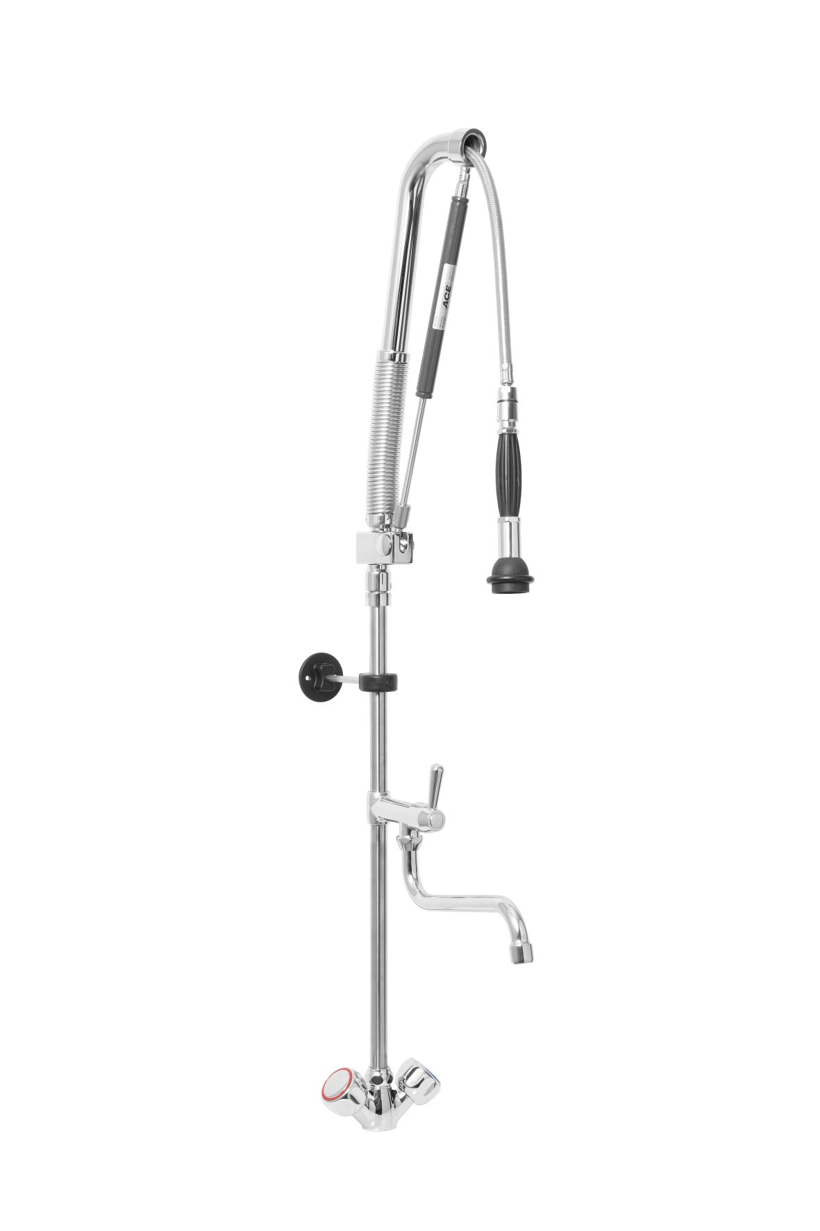 SARO Einloch-Wasserstop-Vorspülbrause + Armatur, HILDE