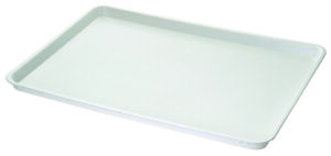SARO ABS Tablett 590 x 410, Farbe: Weiss, VPE 20
