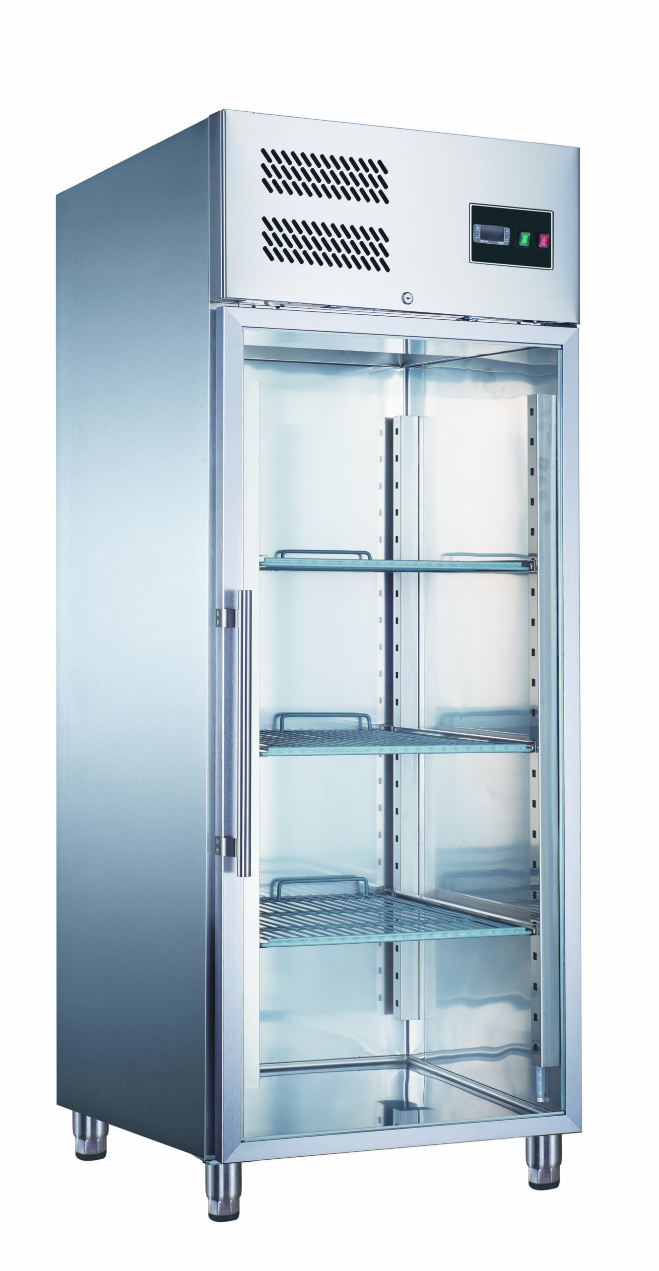 SARO Tiefkühlschrank mit Glastür, Modell EGN 650 BTG
