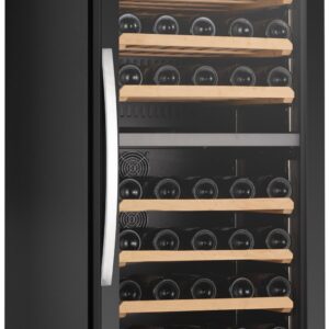 SARO 2-Zonen Weinkühlschrank, Glastür, CV 450 PV 2T