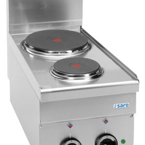 SARO Elektroherd, 2 Platten, Auftisch, 600 Line, E26