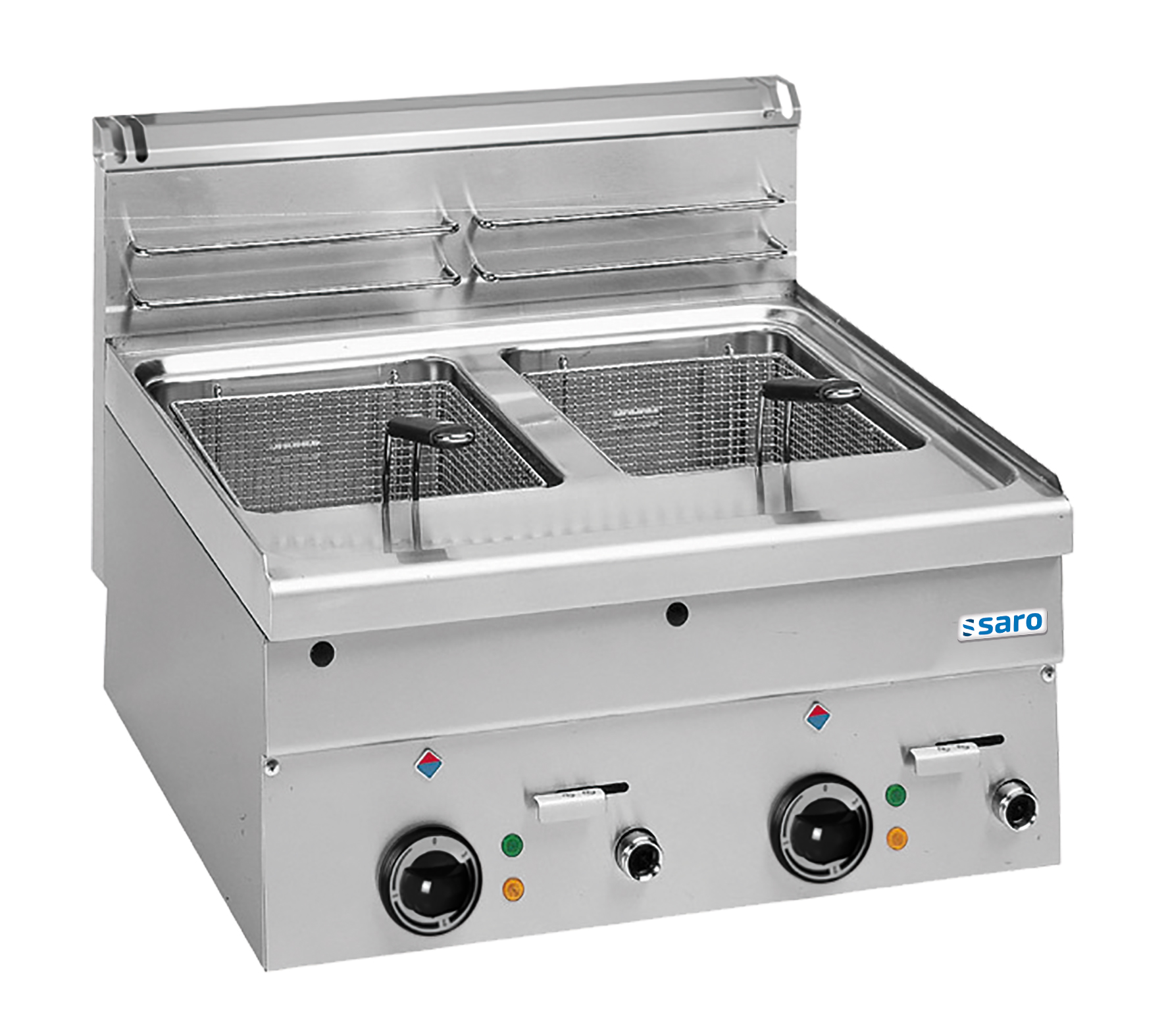 SARO Elektro-Fritteuse 10+10L, Auftisch, 600 Line, EF66