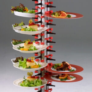 SARO Tellerstapelsystem Plate-Mate, Tischmodell TM-48