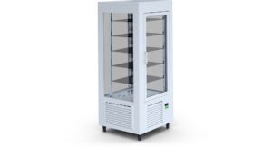 Igloo Kuchenvitrine mit 600 Liter Volumen | 755x755x1870 mm