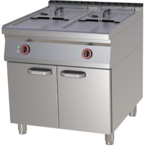 RM Gastro Thermik Serie 900 I Elektro-Fritteuse mit Unterschrank I FE-90/8017E