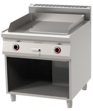 RM Gastro Thermik Serie 900 I Elektro-Grillplatte mit Unterbau I FTH-90/80E