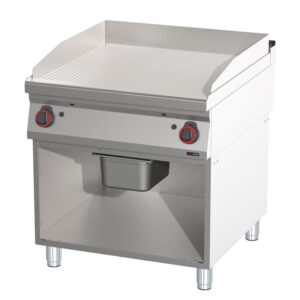 RM Gastro Thermik Serie 900 I Gas-Grillplatte mit Unterbau I FTHR-90/80G