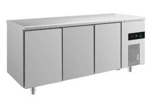 A&S Gastro Kühltisch -2 bis +8°C 1865x700x850mm mit 3 Türen