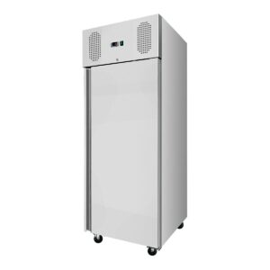 Skyrainbow Edelstahltiefkühlschrank, Inhalt 610 Liter, GN2/1, Energie-Effizienz A