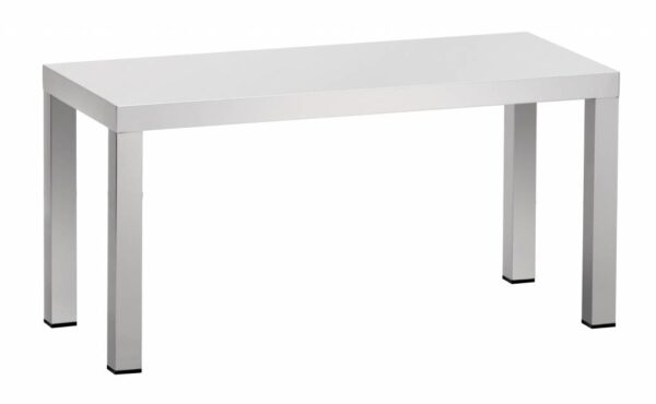 A&S Gastro Edelstahl Aufsatzboard 1-Etage | Bautiefe 400 mm | AISI 304