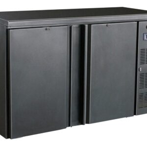 A&S Gastro Flaschenkühltisch I 350L I 2 Türen I BBC210