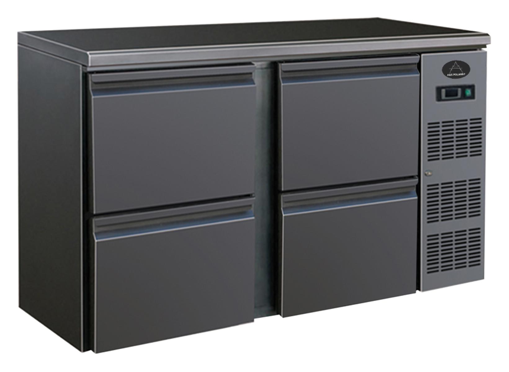 A&S Gastro Flaschenkühltisch I 350L I 4 Schubladen I BBC240