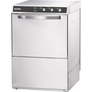 A&S Gastro Geschirrspülmaschine inkl. Klarspülmitteldosierpumpe | 400 Volt, 4,9 kW | 565x665x835 mm