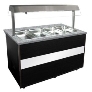 Igloo Salatvitrine Gastroline Open mit 386 Liter Volumen | 1500x900x850  mm