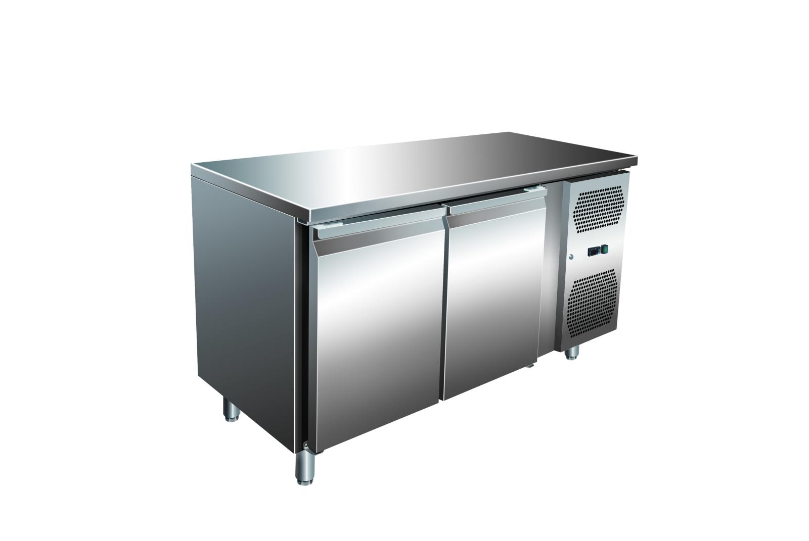 A&S Gastro VIP Kühltisch mit 2 Türen -2 bis +8°C 1.360x600x860 mm 1 A&S Gastro VIP Kühltisch mit 2 Türen -2 bis +8°C 1.360x600x860 mm