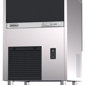 Brema Eiswürfelbereiter als Kegeleiserzeuger | Eisproduktion: ca. 44 kg / 24 Stunden| Luftkühlung | R290, 455 W | 497x592x687 mm