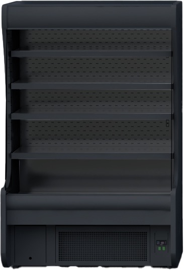 Igloo Wandkühlregal mit 840 Liter Volumen | Dynamische Kühlung | 1610x695x2020 mm – Bild 3