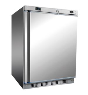 A & S Gastro Edelstahl Tiefkühlschrank I 120 L | TK-200SS