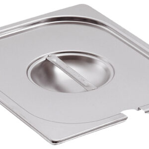 Neumärker Deckel für GN-Behälter 1/2 mit Löffelaussparung