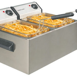 Neumärker Elektro-Fritteuse 2x 5 Liter