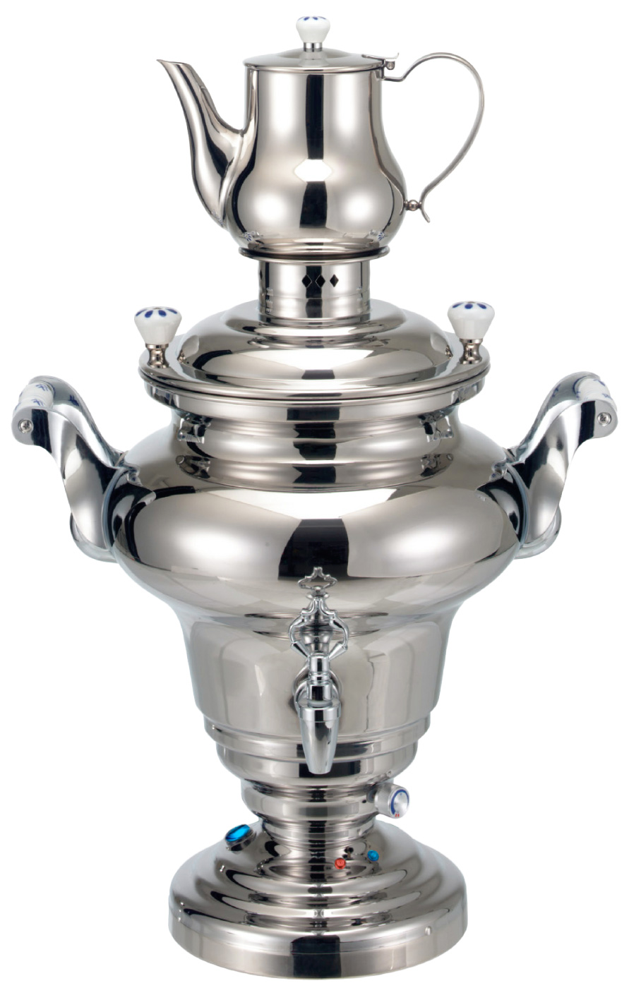Neumärker Samowar Royal 15 Liter + 2 Liter