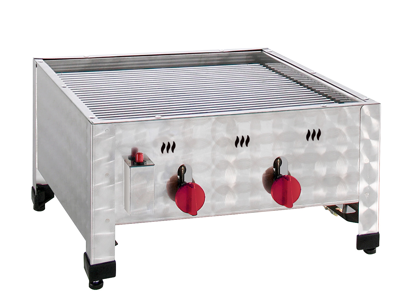 Neumärker Gas-Kombi-Tischbräter 2 2 Brenner – Bild 2