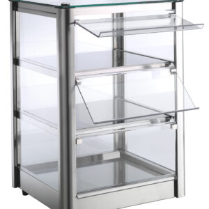 Neumärker Backwaren-Warmhaltevitrine Cube 3 Selbstbedienung