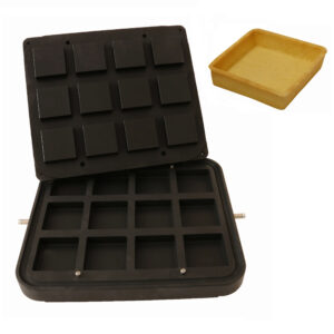 Neumärker Neumärker Quadrat Wechselplatten für Tartlet-Basisgerät