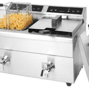 Neumärker Induktionsfritteuse 2x 8 Liter