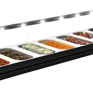 Neumärker Royal Cooling Tapas 8 Kompressor rechts 8x GN 1/3 x 40 mm