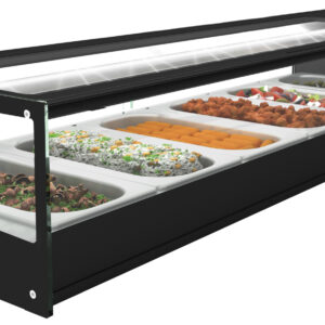 Neumärker Kühlvitrine Logic Sushi 6 6x 1/3 GN x 40 mm