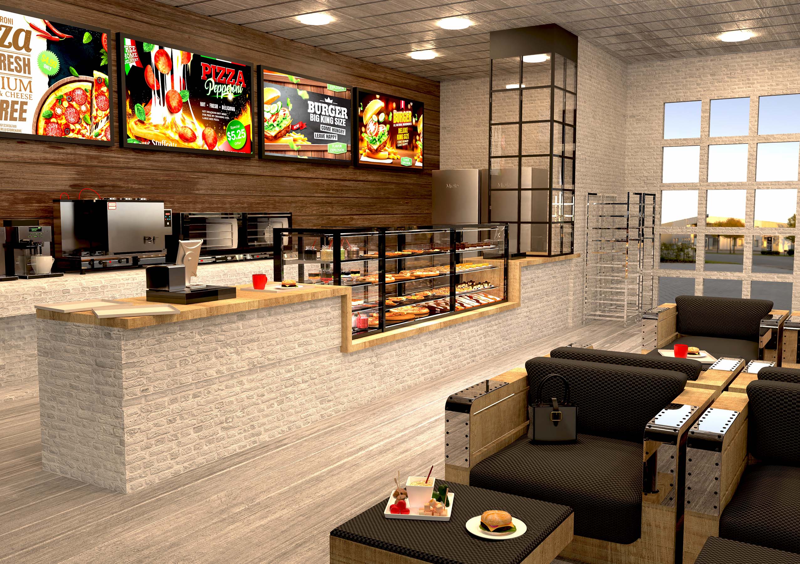 Neumärker Design-Kühlvitrine Intergra DP-60-80 Für Drop-in Einbau in Theke – Bild 2