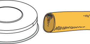 Neumärker Pasta-Scheibe Ø 57 mm Cannellone für Nudelmachine PF25E/PF40E