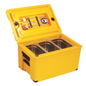 A&S Gastro Thermobox Thermoport Wärmebehälter 35 Liter | 620x420x405 mm