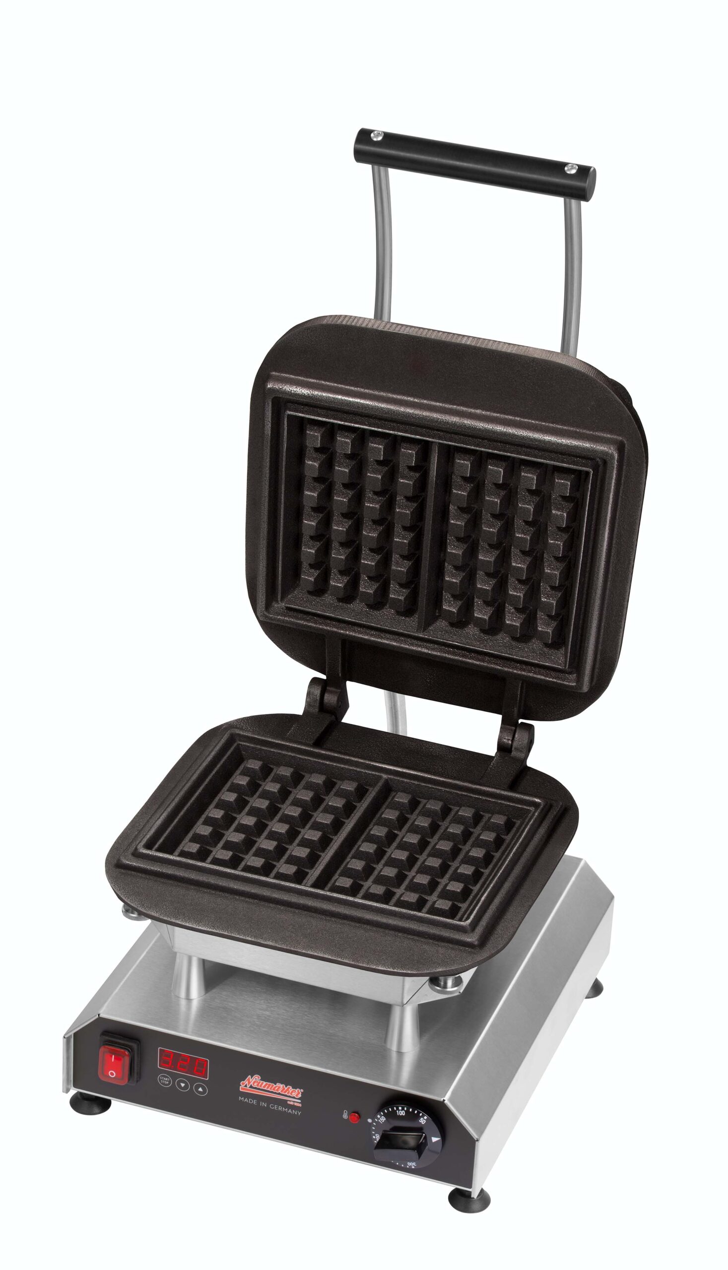 Neumärker Neumärker Waffeleisen Thermocook® inkl. Lorraine Waffel Wechselplatten – Bild 2