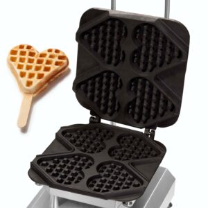 Neumärker Neumärker Waffeleisen Thermocook® inkl. Waffel-Herz am Stiel Wechselplatten