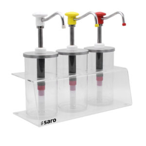 SARO Dosierdispenser Modell PLX-R-BK-1650ml