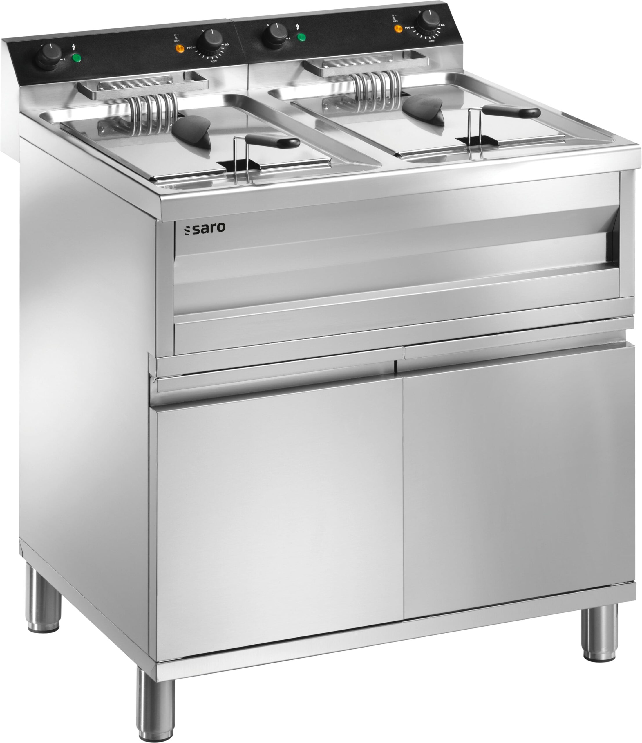 SARO Fritteuse Modell GASTROLINE 12+12VS