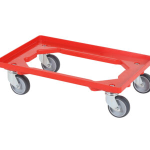 SARO Transportroller 600x400 rot, Modell TRR rot