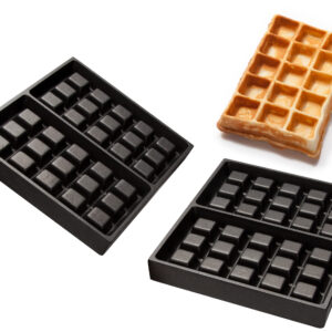 Neumärker Brüsseler Waffel Backplattensatz für SWiNG-Backsystem