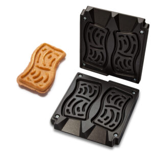 Neumärker Kartoffel-Waffel Backplattensatz für Helios Vertikal-Backsystem