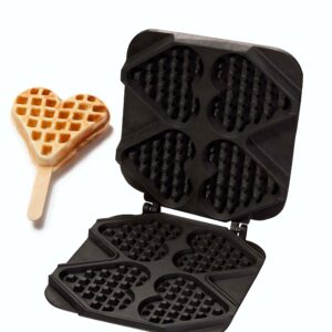 Neumärker Neumärker Waffel-Herz am Stiel Wechselplatten für Thermocook®