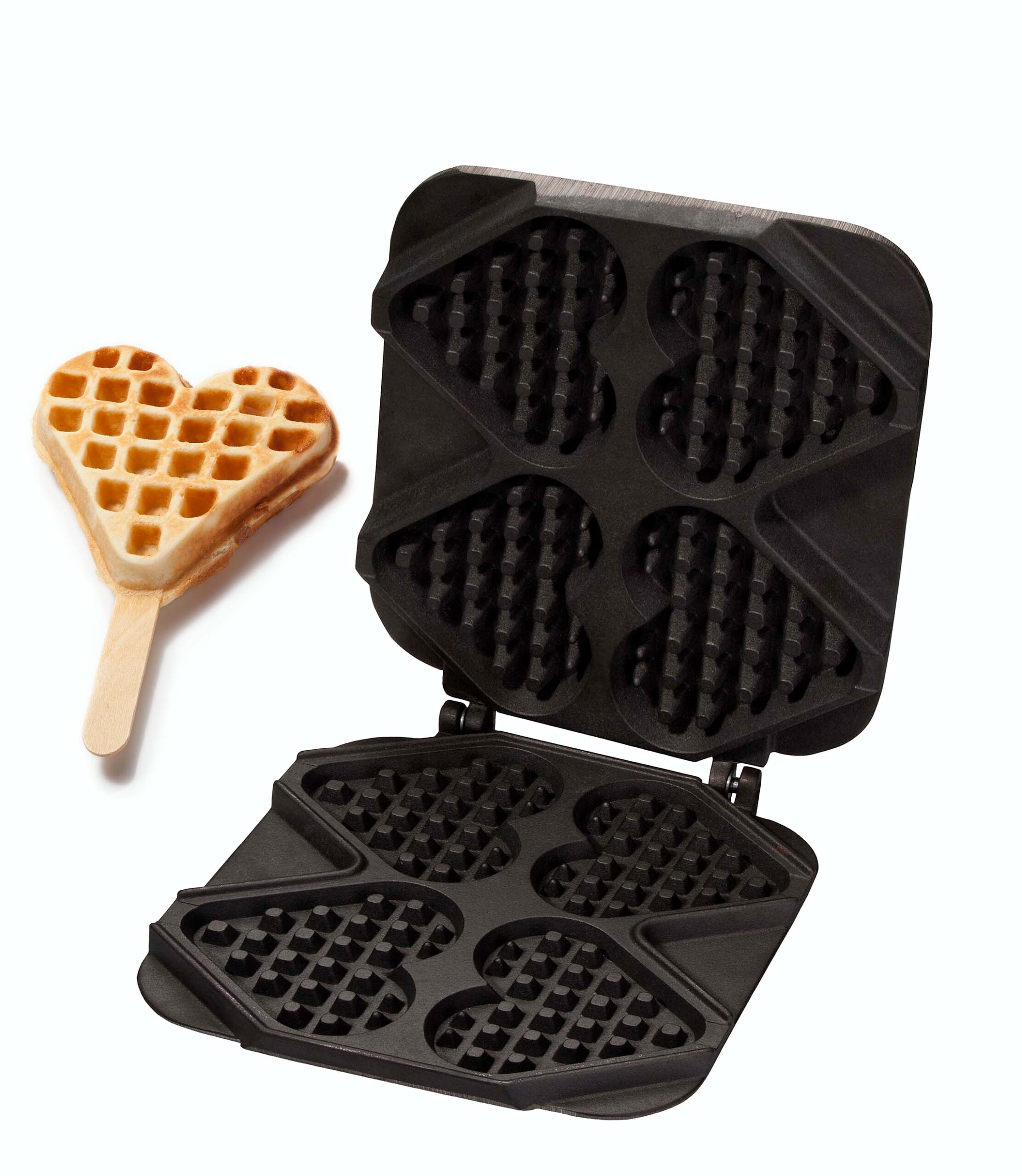Neumärker Neumärker Waffel-Herz am Stiel Wechselplatten für Thermocook®