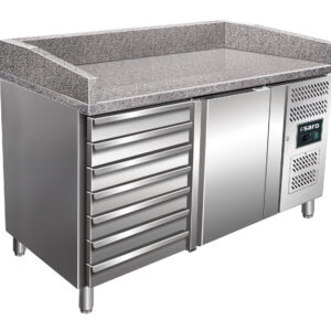 SARO Pizzatisch, Tür + 7 Schubl., MARGA PZ 1610 TN