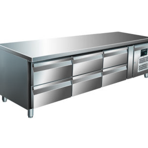 SARO Unterbaukühltisch, 3x2 Schubladen, UGN 3160 TN
