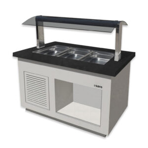 SARO Salatbar für 3x 1/1 GN, PREMIUM LINE SB-K130 weiß