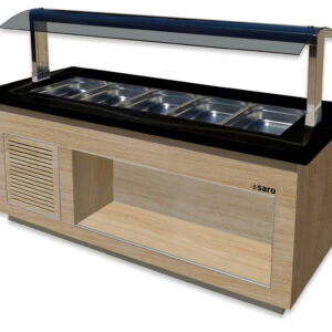 SARO Heißes Buffet f.5x 1/1GN, PREMIUM LINE SB-H200 OAK