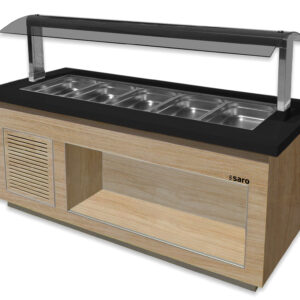 SARO Salatbar für 5x 1/1 GN, PREMIUM LINE SB-K200 OAK