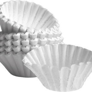 SARO Korbfilterpapier für Kaffeemaschinen, gebleicht